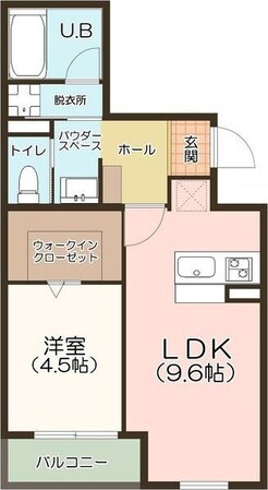 サンドマーニ浄心の物件間取画像